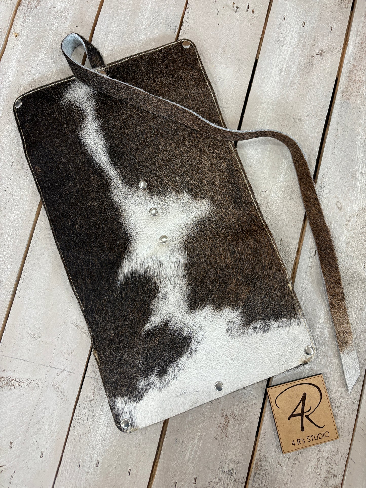 4R's Large Cowhide Jewelry Travel Keeper