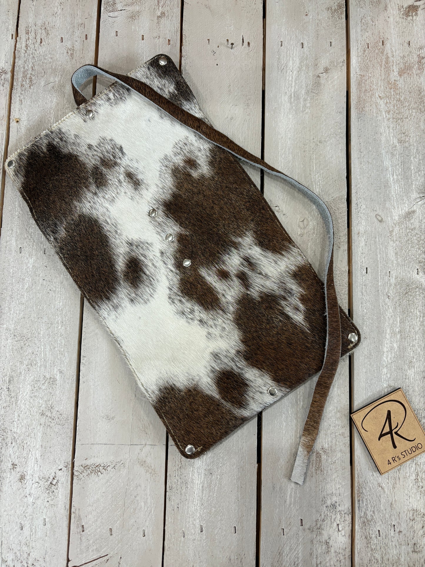 4R's Large Cowhide Jewelry Travel Keeper