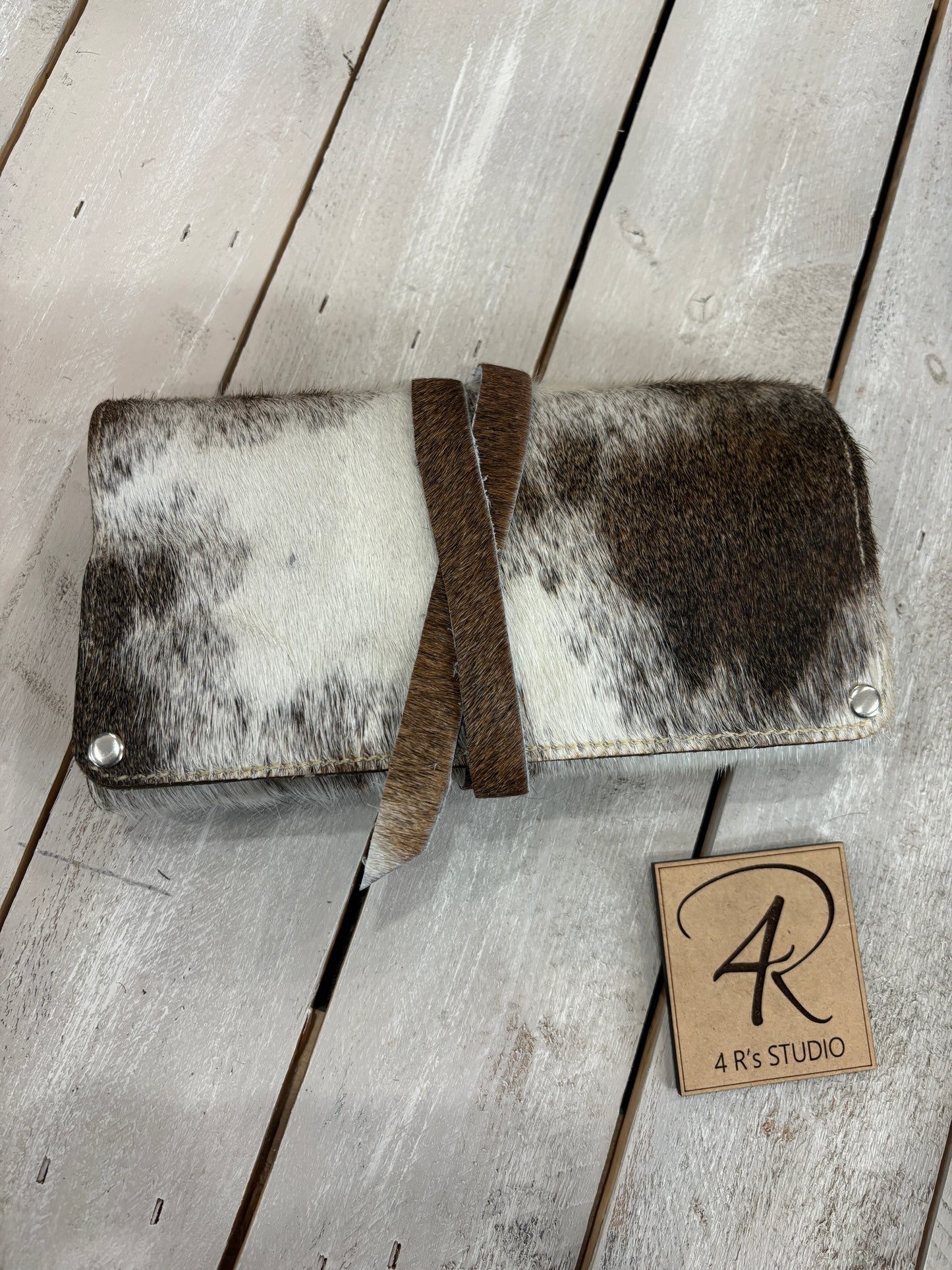 4R's Large Cowhide Jewelry Travel Keeper
