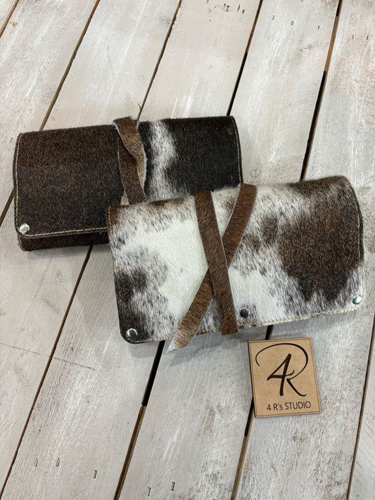4R's Large Cowhide Jewelry Travel Keeper