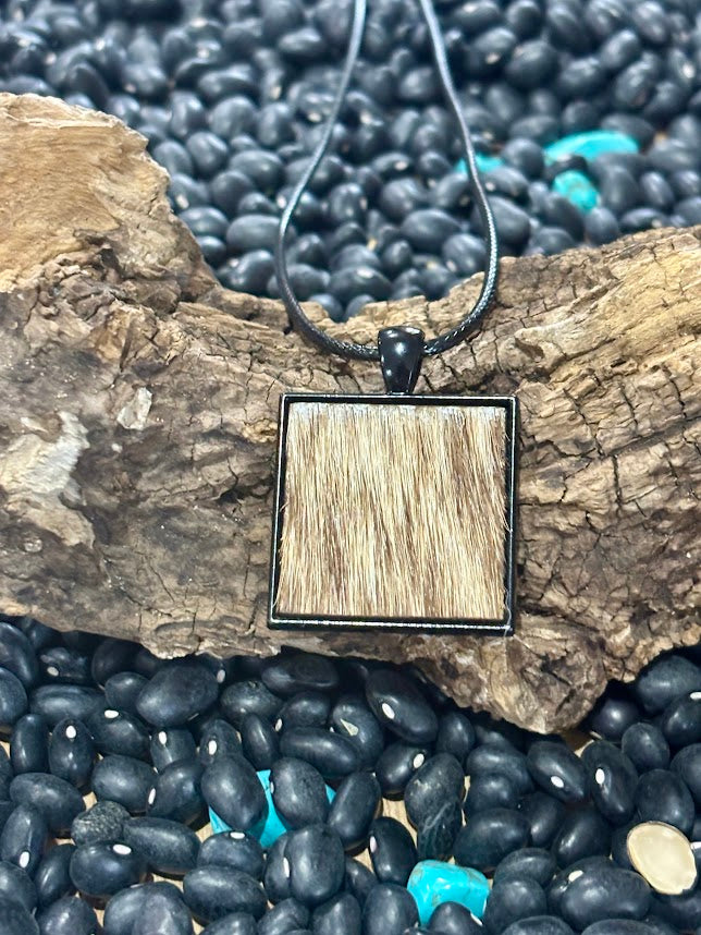 4R's Cowhide Necklace