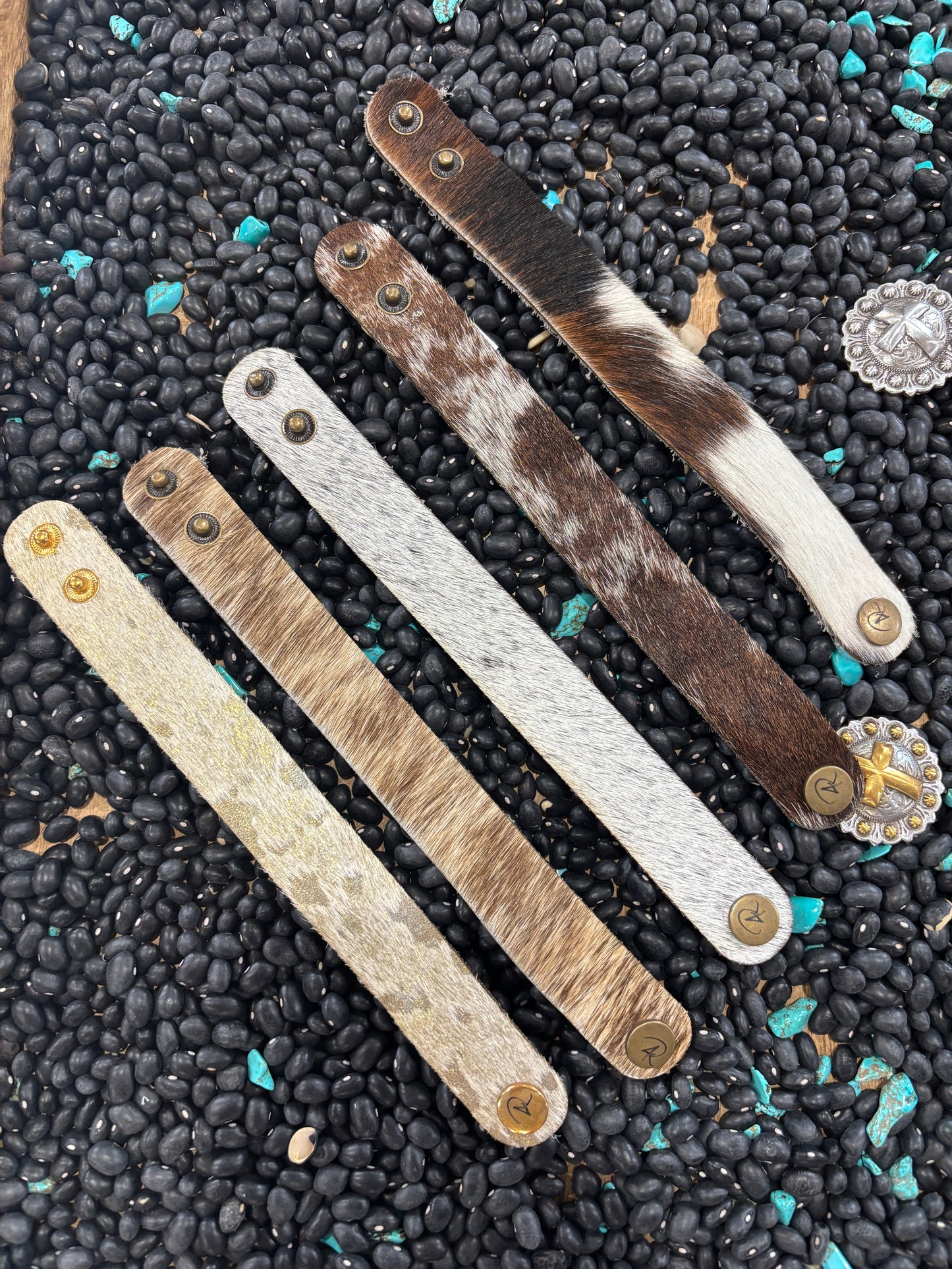 4R's Cowhide Bracelet