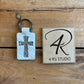 Leather cross Keychains