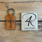 Leather cross Keychains