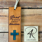 Leather Bookmarks - Don't Worry About Tomorrow