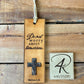 Leather Bookmarks - Don't Worry About Tomorrow