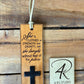 Leather Bookmarks - She Is Clothed In Dignity