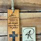 Leather Bookmarks - She Is Clothed In Dignity