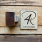 Small Hair Clips - Leather