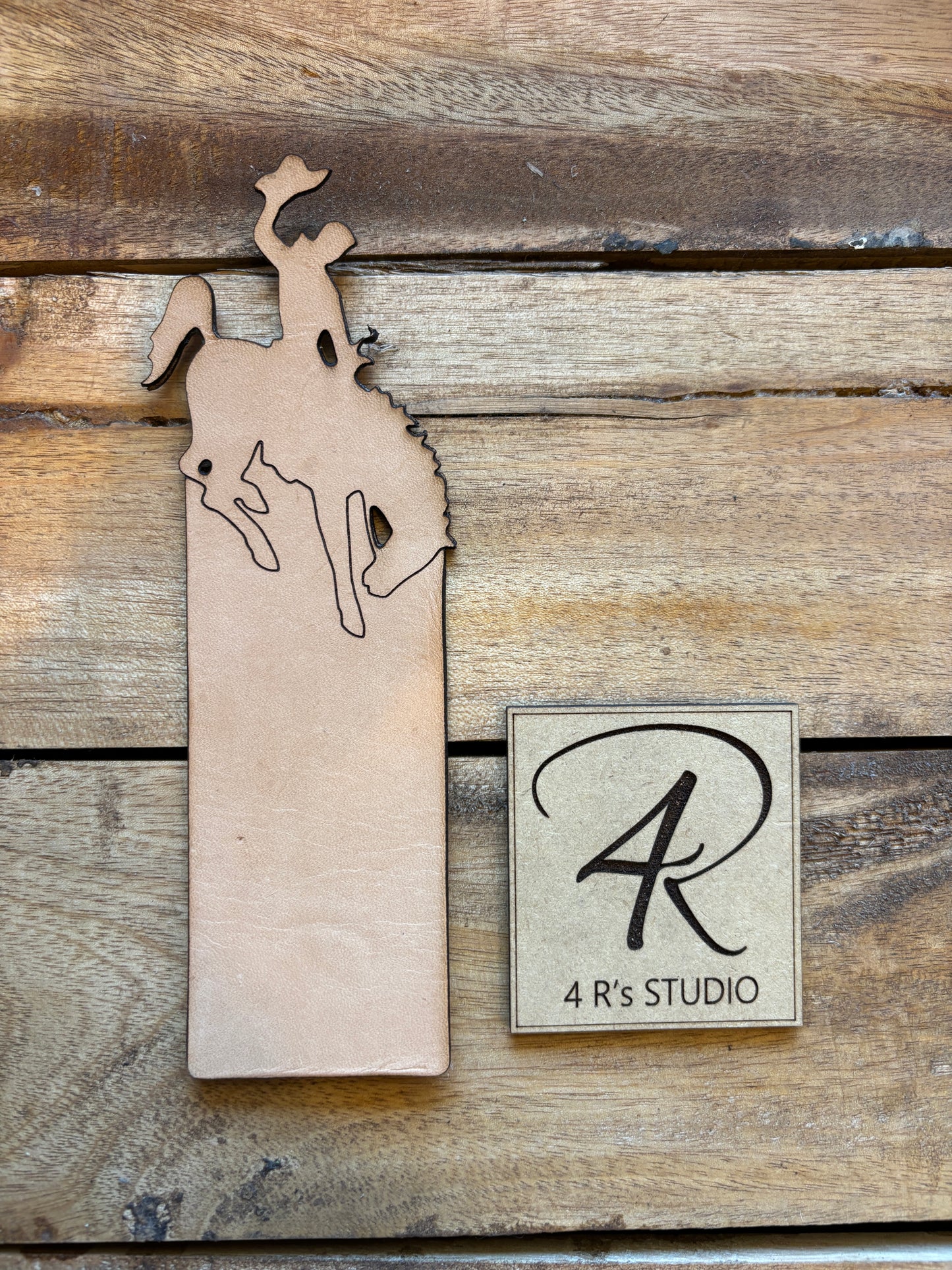 Leather Bookmarks - Western Inspired