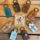 Leather cross Keychains
