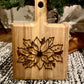 Wood Sign - Poinsettia