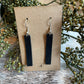 Earrings - Straight Leather