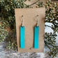 Earrings - Straight Leather