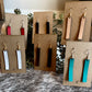 Earrings - Straight Leather