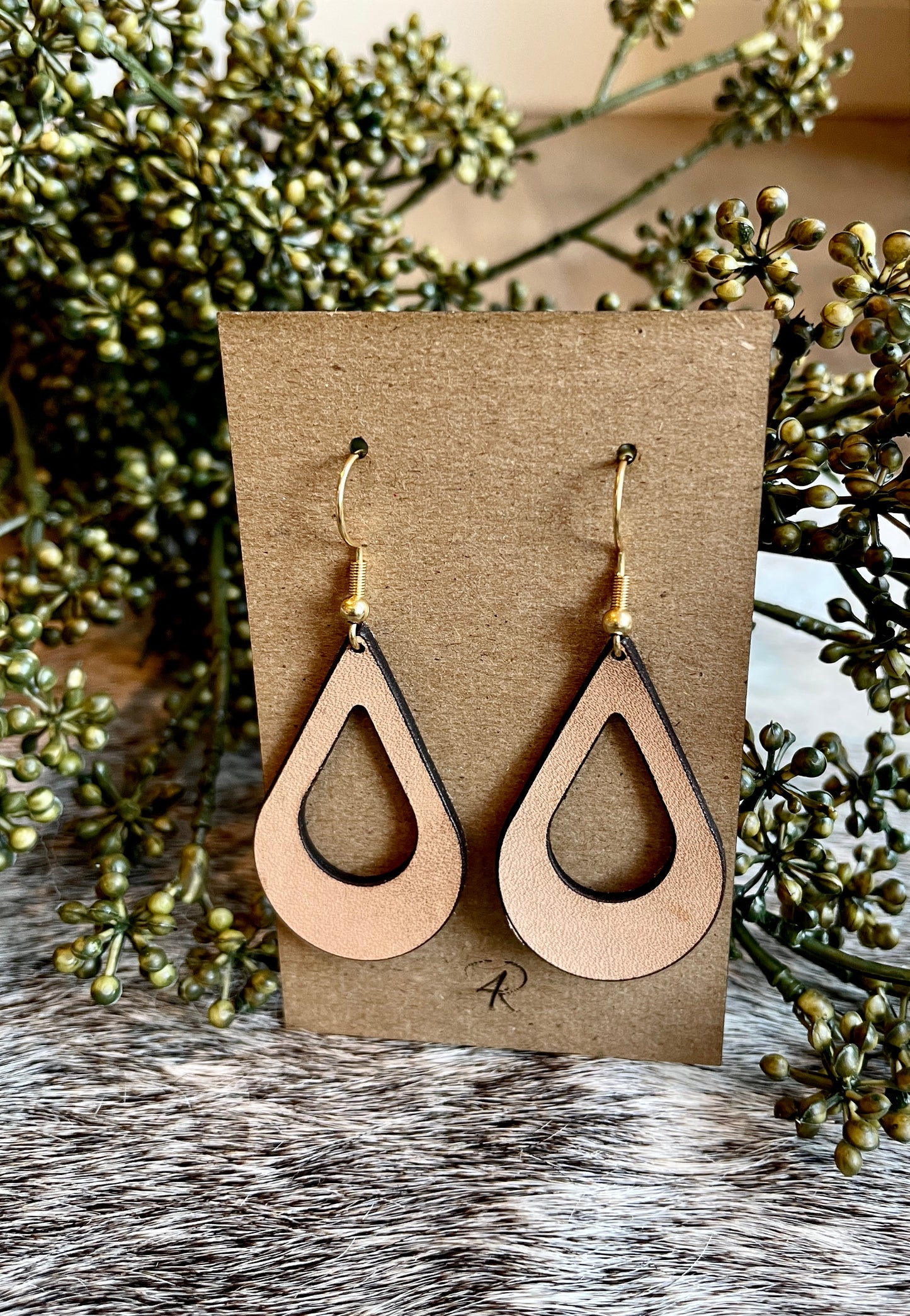 Earrings - Open Tear Drop