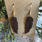 Earrings - Painted Feathered Earrings