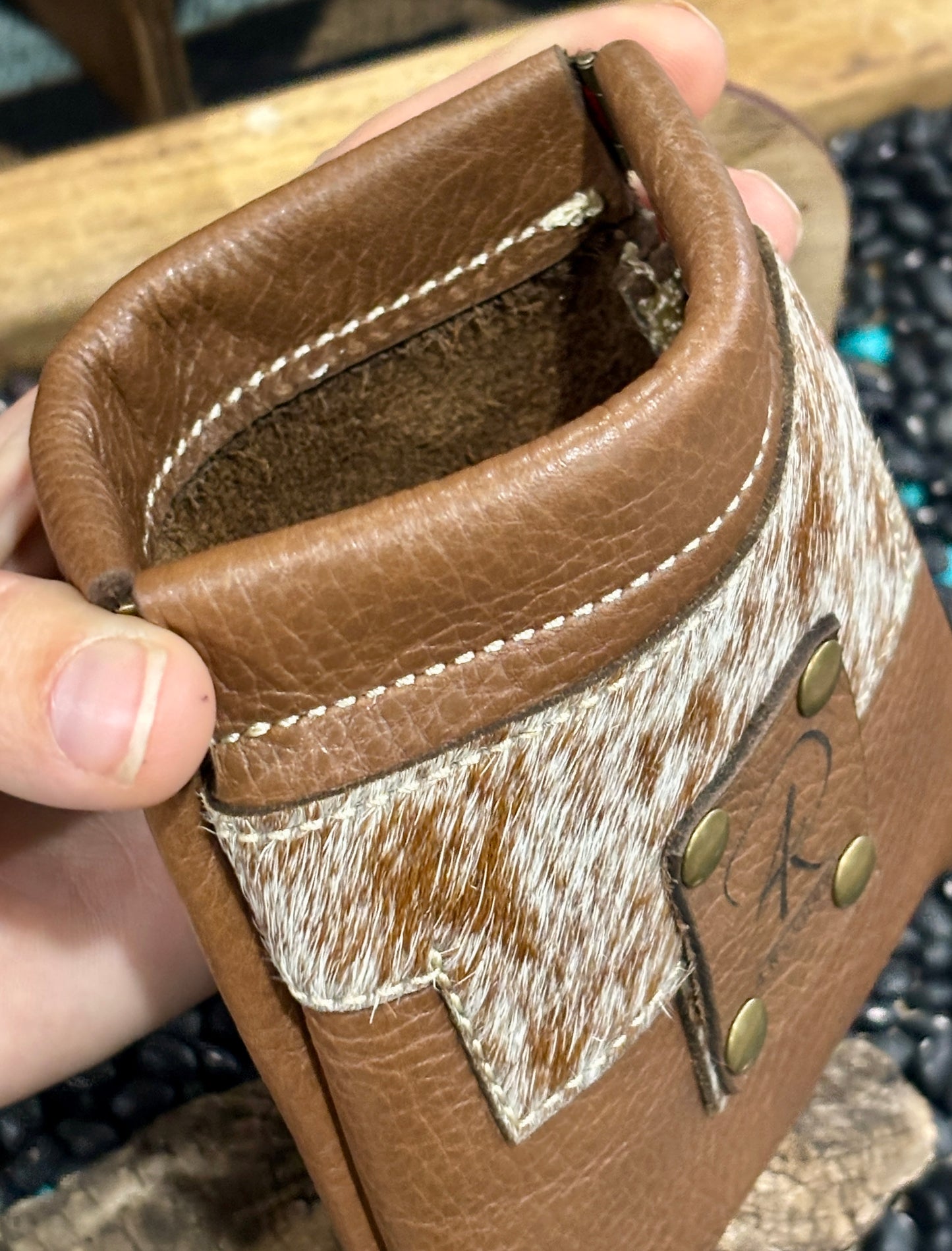 4R's Pinch Pouch - Cowhide