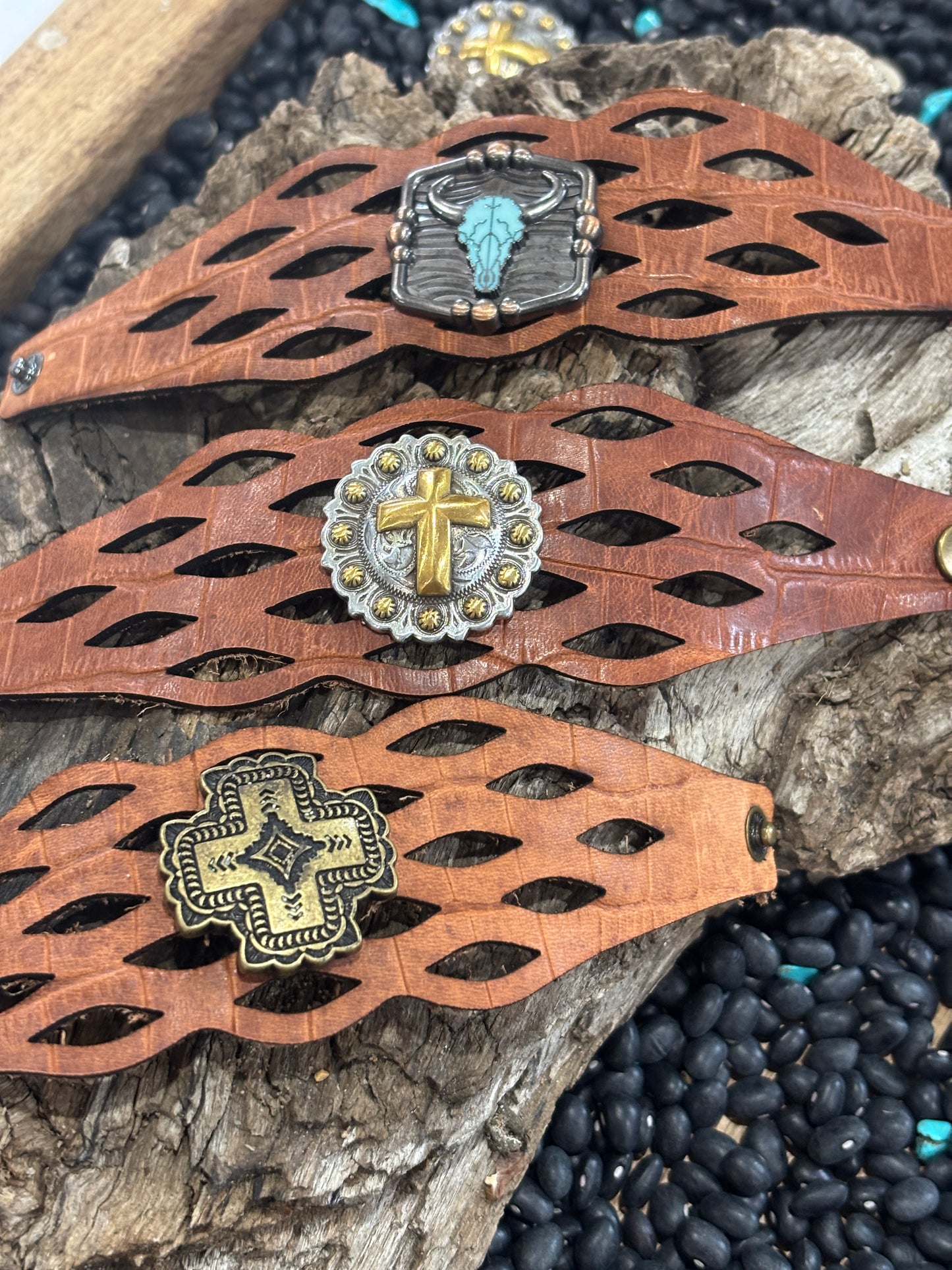 4R's Concho Bracelets
