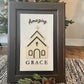 Wood Sign -Amazing Grace