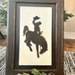 Copy of Wood Sign - Bronc Rider