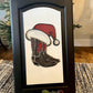 Wood Sign - Christmas Cowboy Boots