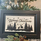 Wood Sign - Merry Christmas Deer