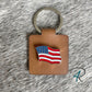 American Flag Keychains